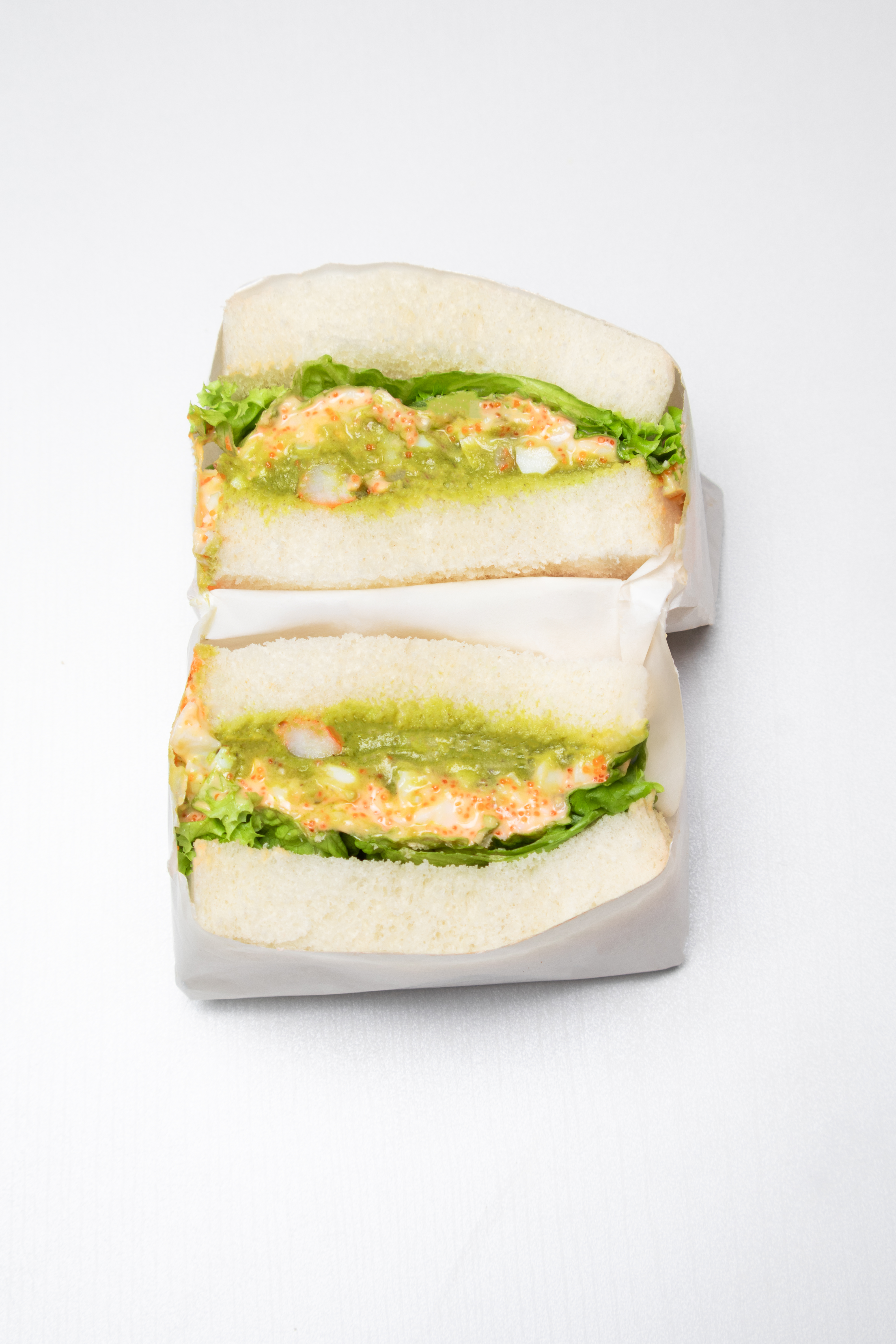 牛油果蟹滑蛋吐司